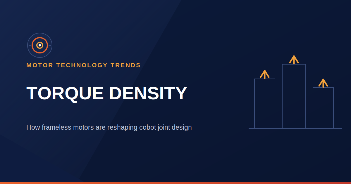Torque Density Trends in Cobot Joint Actuators