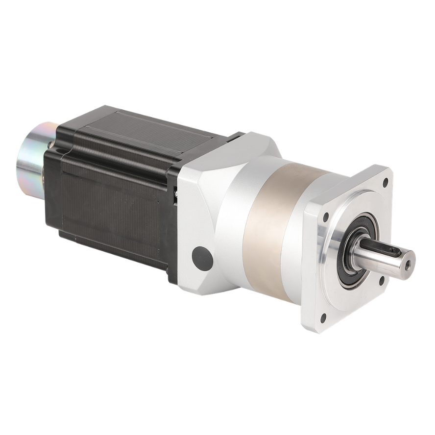 AW86HS Series — NEMA 34 Stepper Motor with Precision Planetary Gearbox & Brake
