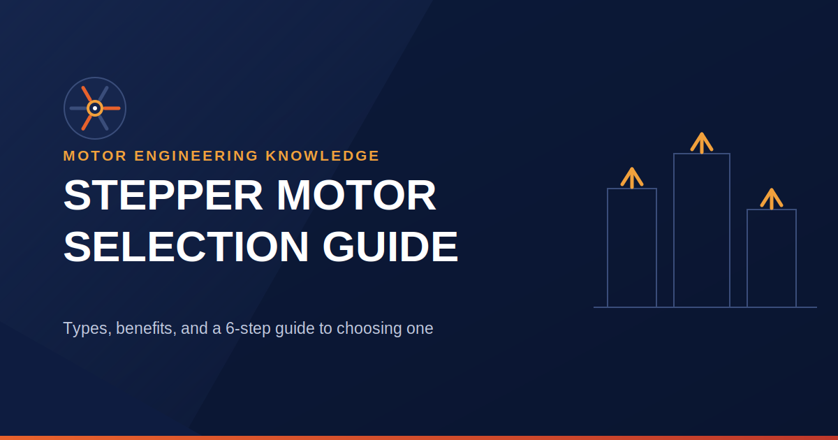 Stepper Motor Selection Guide: Types, Benefits, and How to Choose One