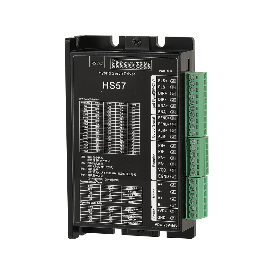 HS57 — Digital Hybrid Stepper Servo Driver