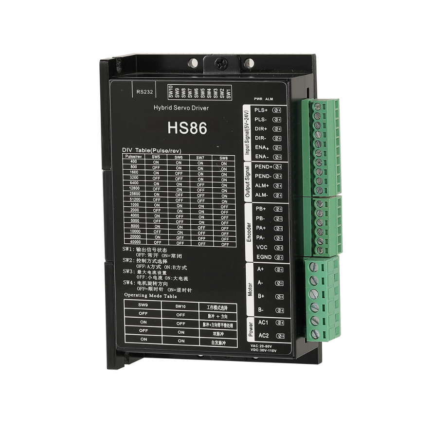 HS86 — Digital Hybrid Stepper Servo Driver