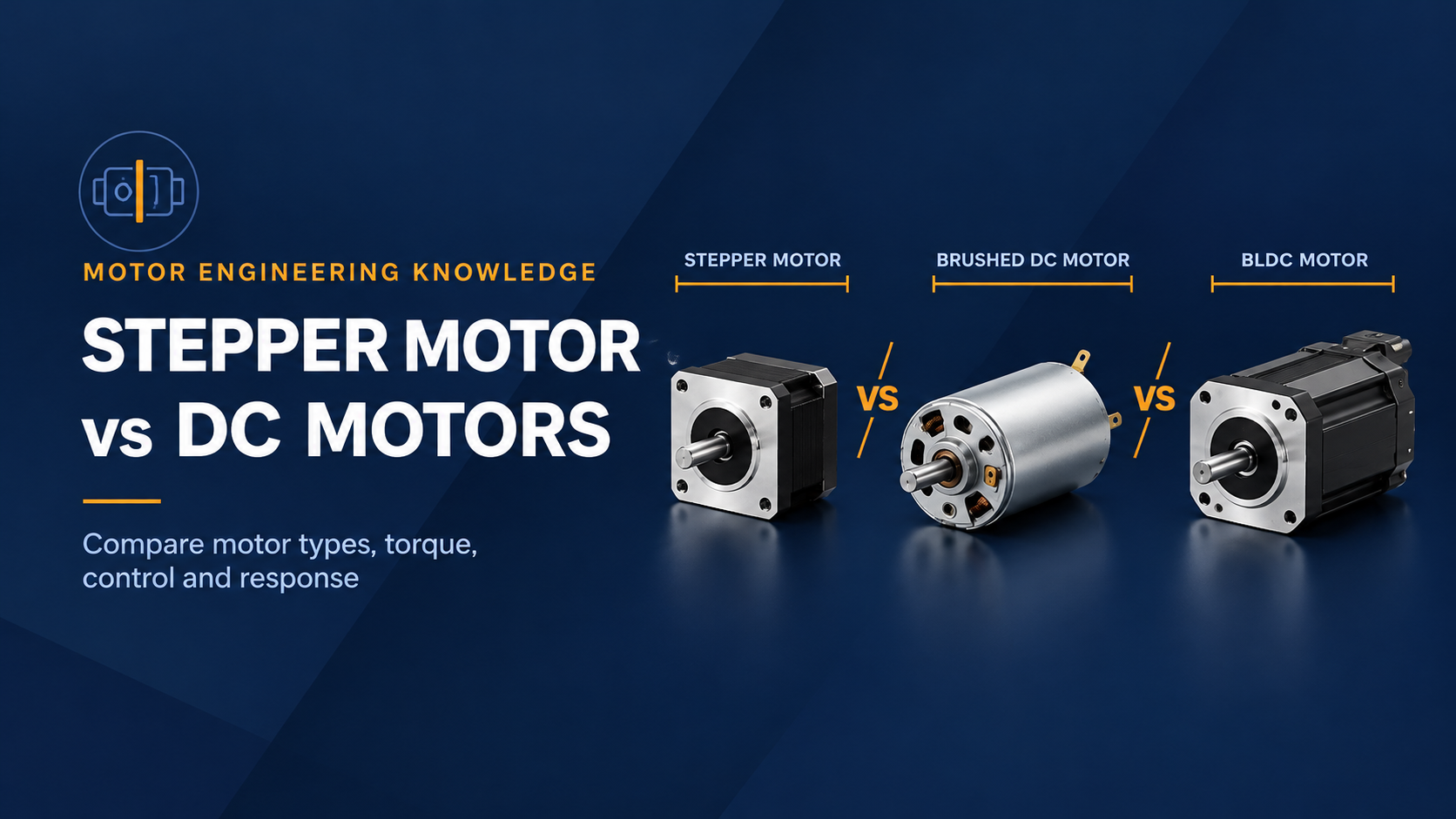 Stepper Motor vs. DC Motor: Types, Torque & Control